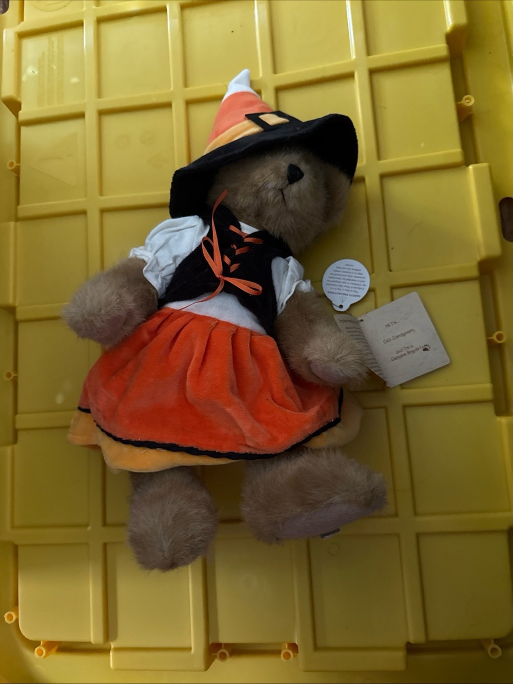 Rare Brand new CiCi Candy Corn Boyds Bear Halloween Witch